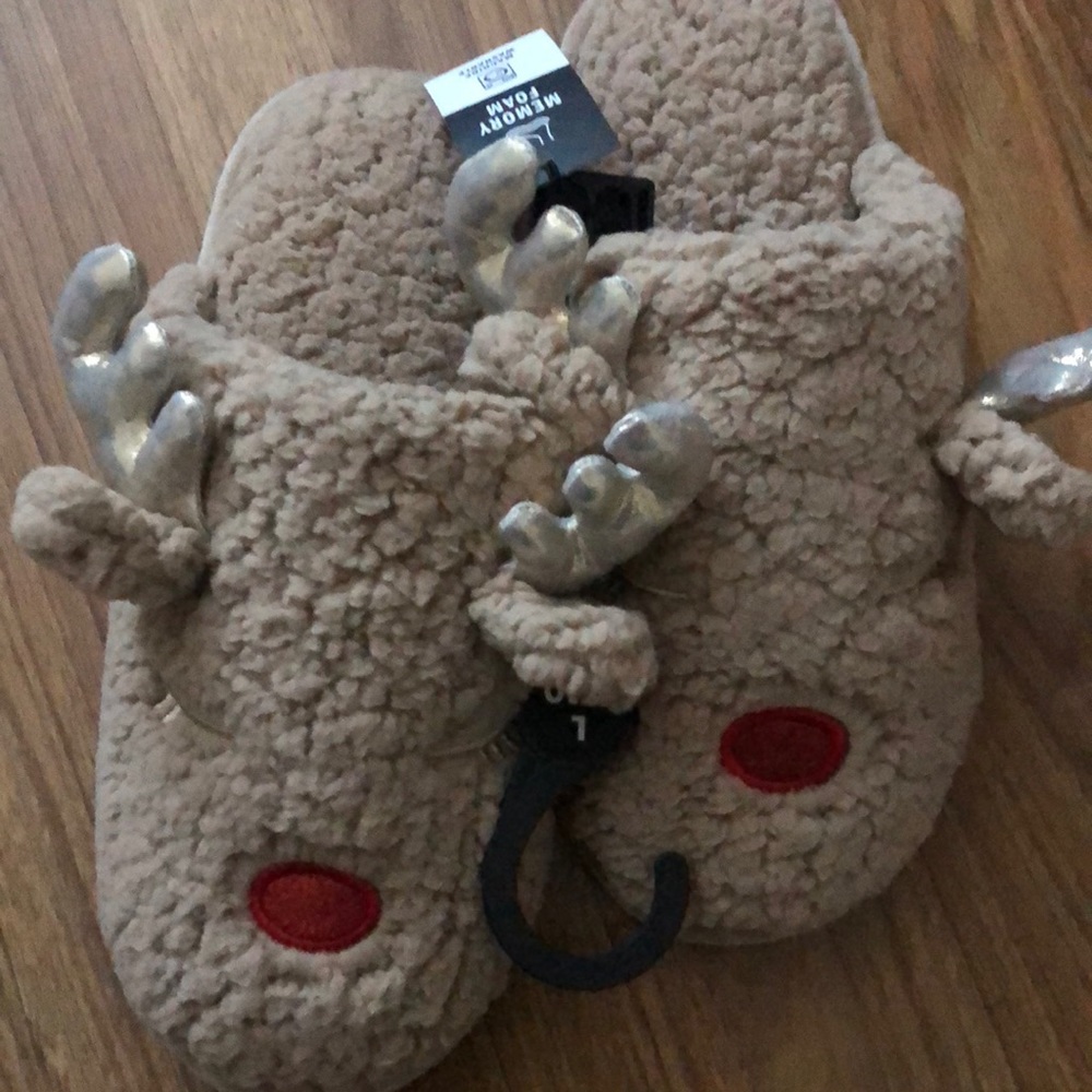 Reindeer Slippers